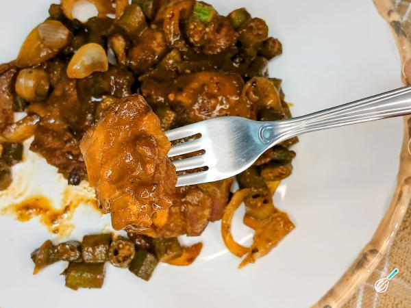Receita de Costelinha com quiabo - Passo 6