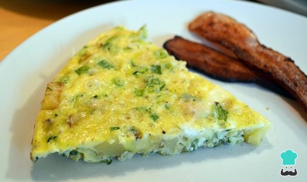 Receita de Omelete com abobrinha - Passo 4