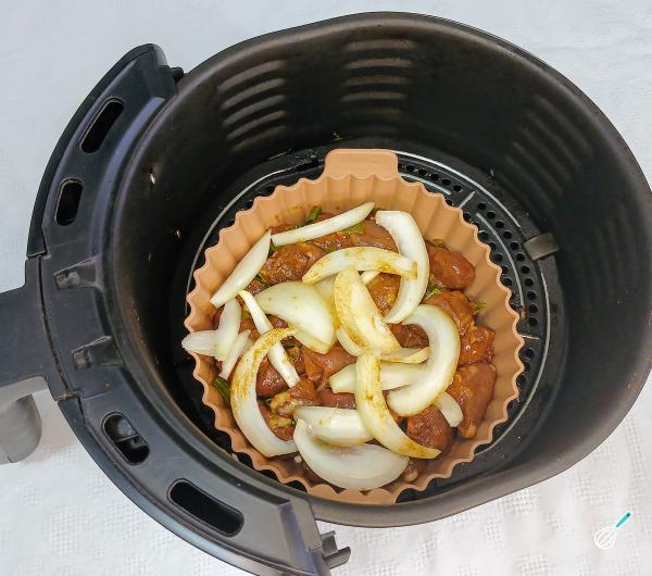 Receita de Coração na air fryer - Passo 4