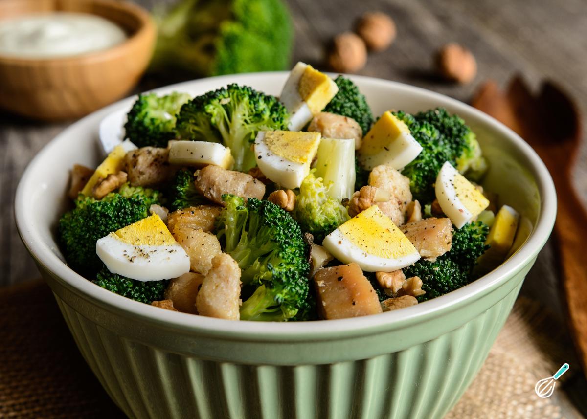 Receita de Salada de brócolis cozido