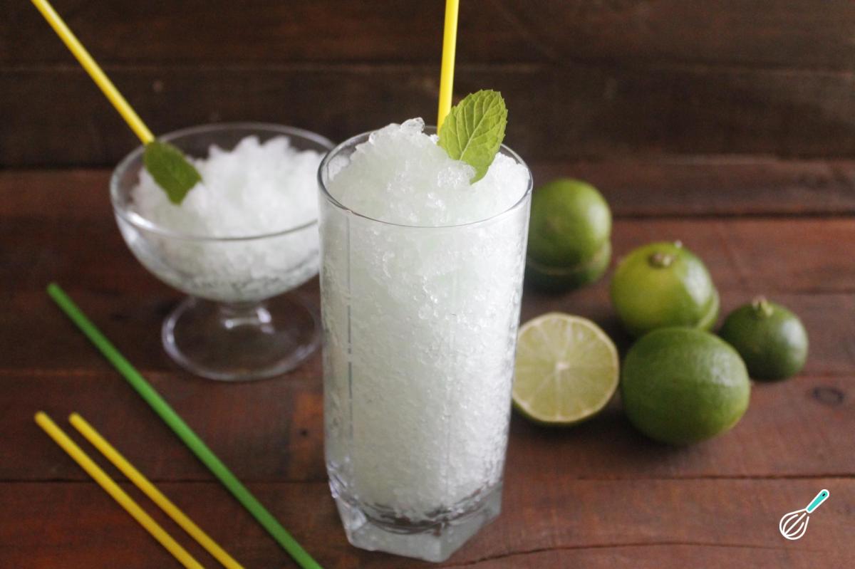 Receita de Sorbet de limão