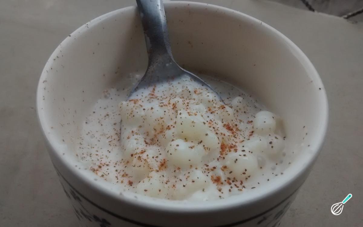 Receita de Mingau de maizena light