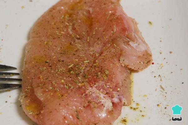 Receita de Salada de frango com cuscuz marroquino - Passo 2