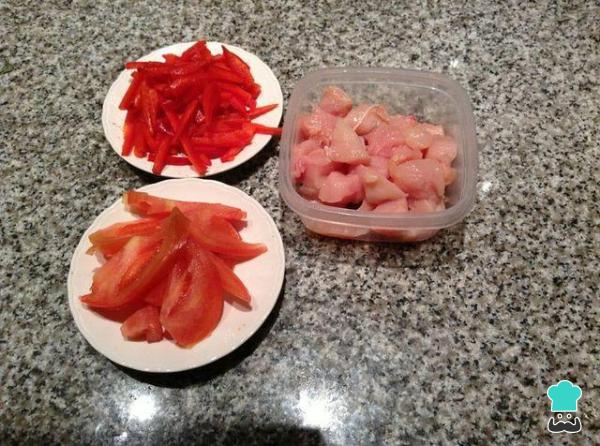 Receita de Salada de frango light - Passo 3