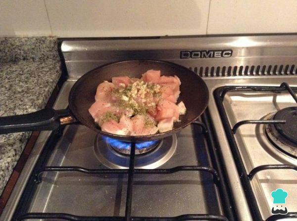 Receita de Salada de frango light - Passo 4