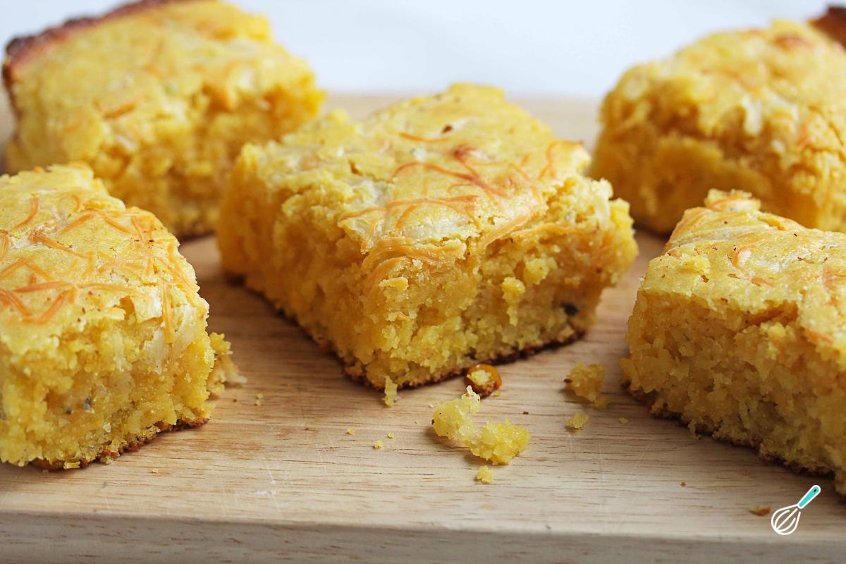 Receita de Pão de milho americano