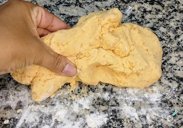 Receita de Macarrão de grão de bico - Passo 4