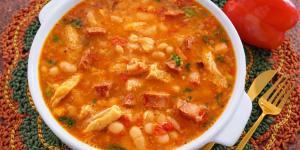 Receita de Feijão branco com bucho