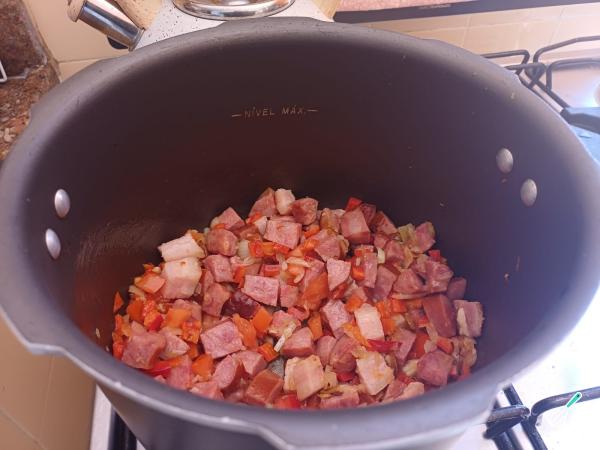 Receita de Feijão branco com bucho - Passo 6
