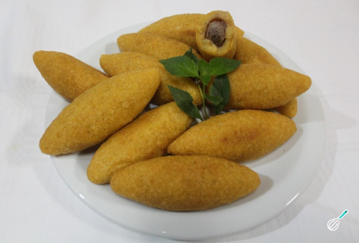 Receita de Bolinho caipira de frango