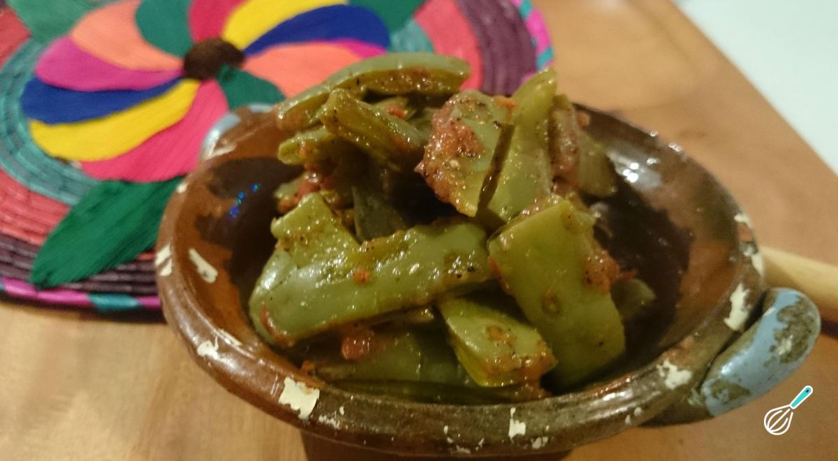 Receita de Nopal em molho de tomate