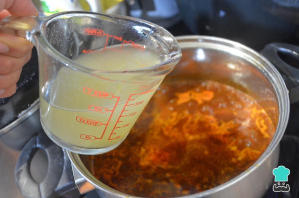 Receita de Sopa Tarasca - Passo 7