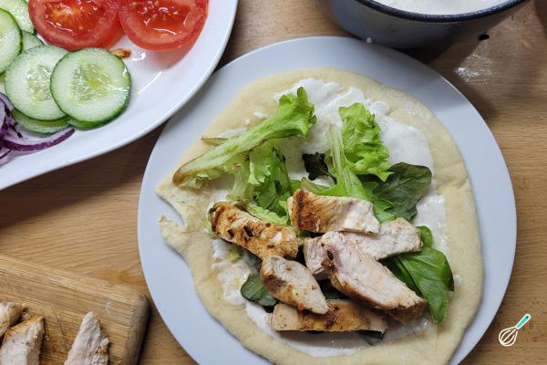 Receita de Shawarma de frango - Passo 16