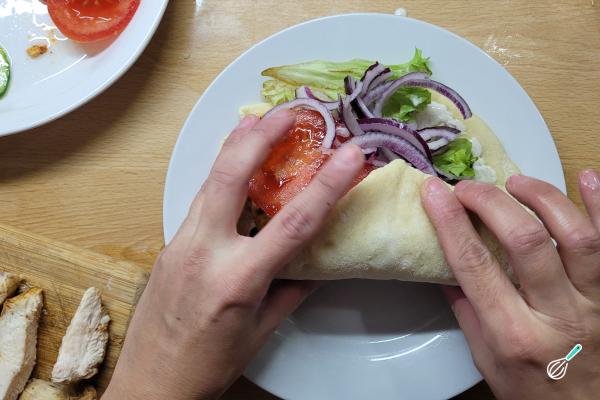 Receita de Shawarma de frango - Passo 18