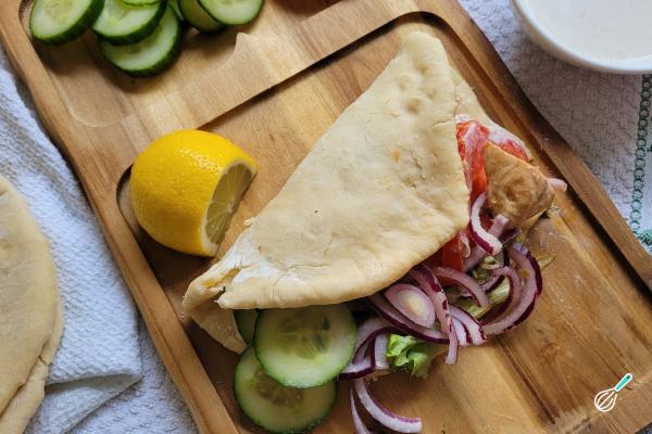 Receita de Shawarma de frango - Passo 19