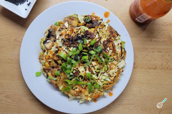 Receita de Panqueca de repolho - Passo 11
