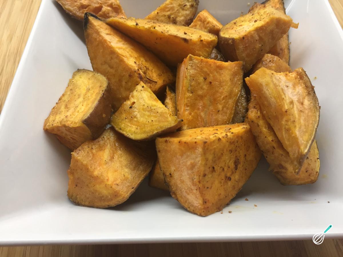 Receita de Batata doce assada