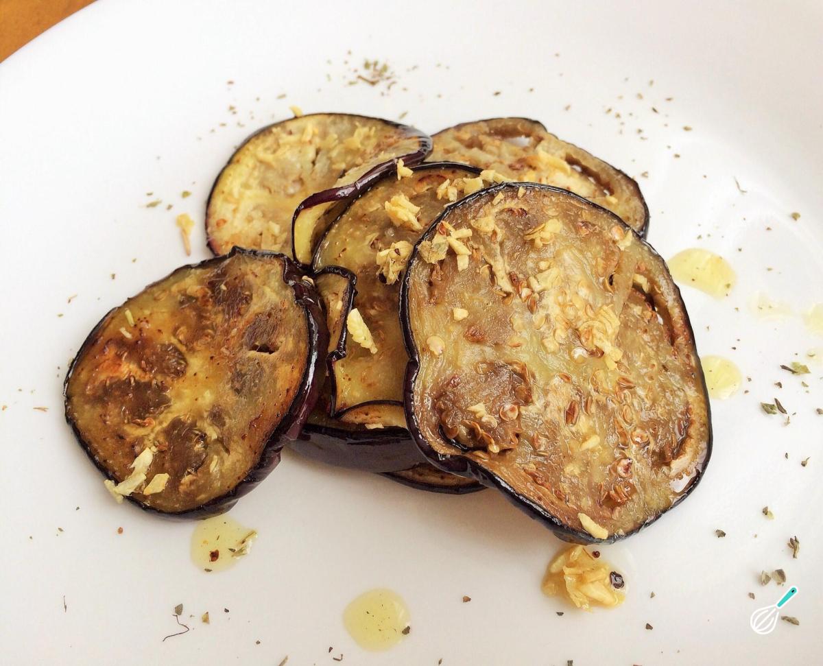Receita de Berinjela ao alho