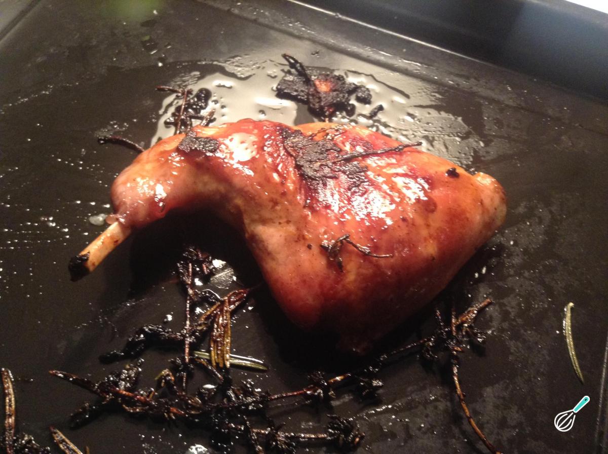 Receita de Coelho assado no forno com alecrim