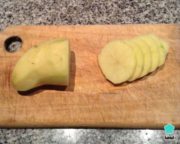 Receita de Batata gratinada com queijo e bacon - Passo 2