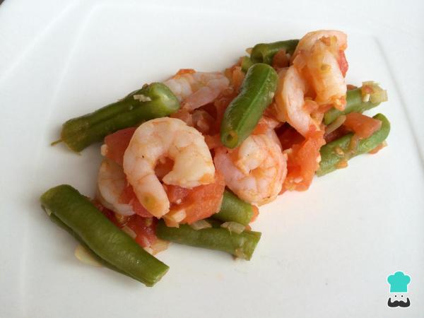 Receita de Salada de vagem com camarão - Passo 6