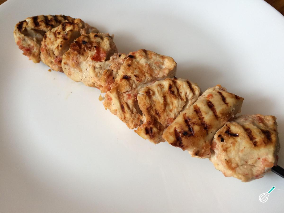 Receita de Kebab de frango