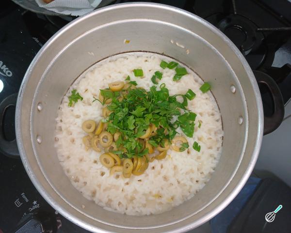 Receita de Arroz com bacon - Passo 4