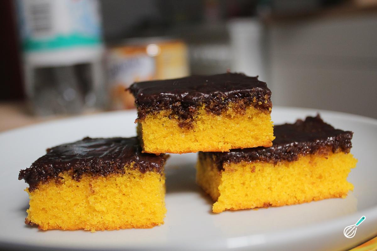 Receita de Bolo de cenoura com maionese