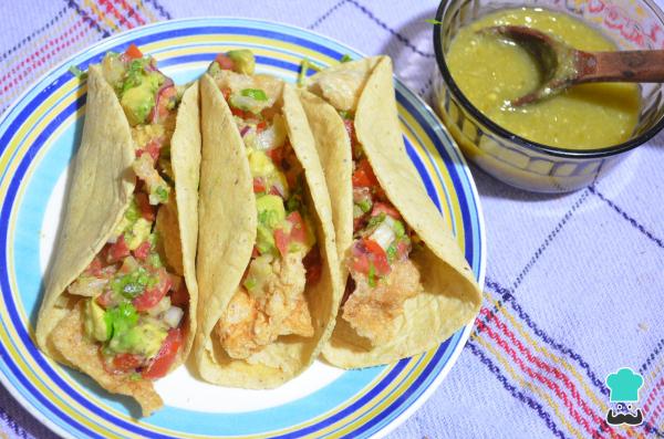 Receita de Taco de torresmo