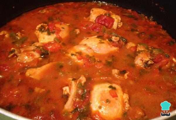 Receita de Ervilha torta com frango - Passo 2