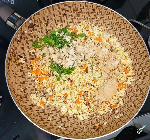 Receita de Arroz de couve-flor low carb - Passo 6