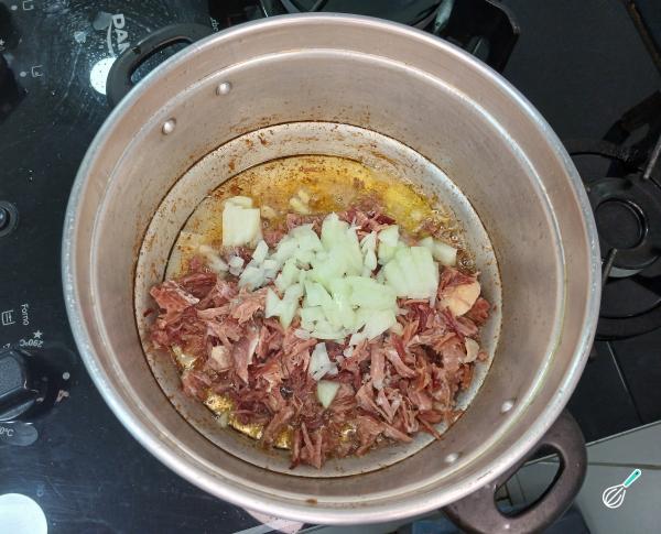 Receita de Baião de dois tradicional - Passo 5