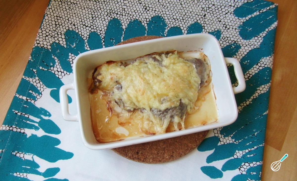 Receita de Bisteca com queijo