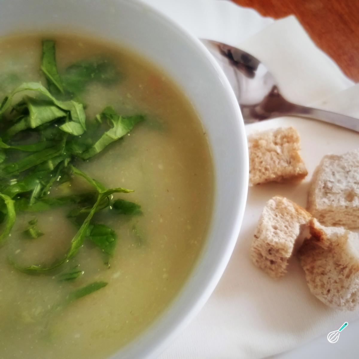Receita de Caldo verde sem batata