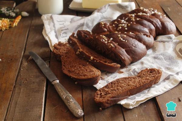 Receita de Pão doce recheado de chocolate - Passo 9