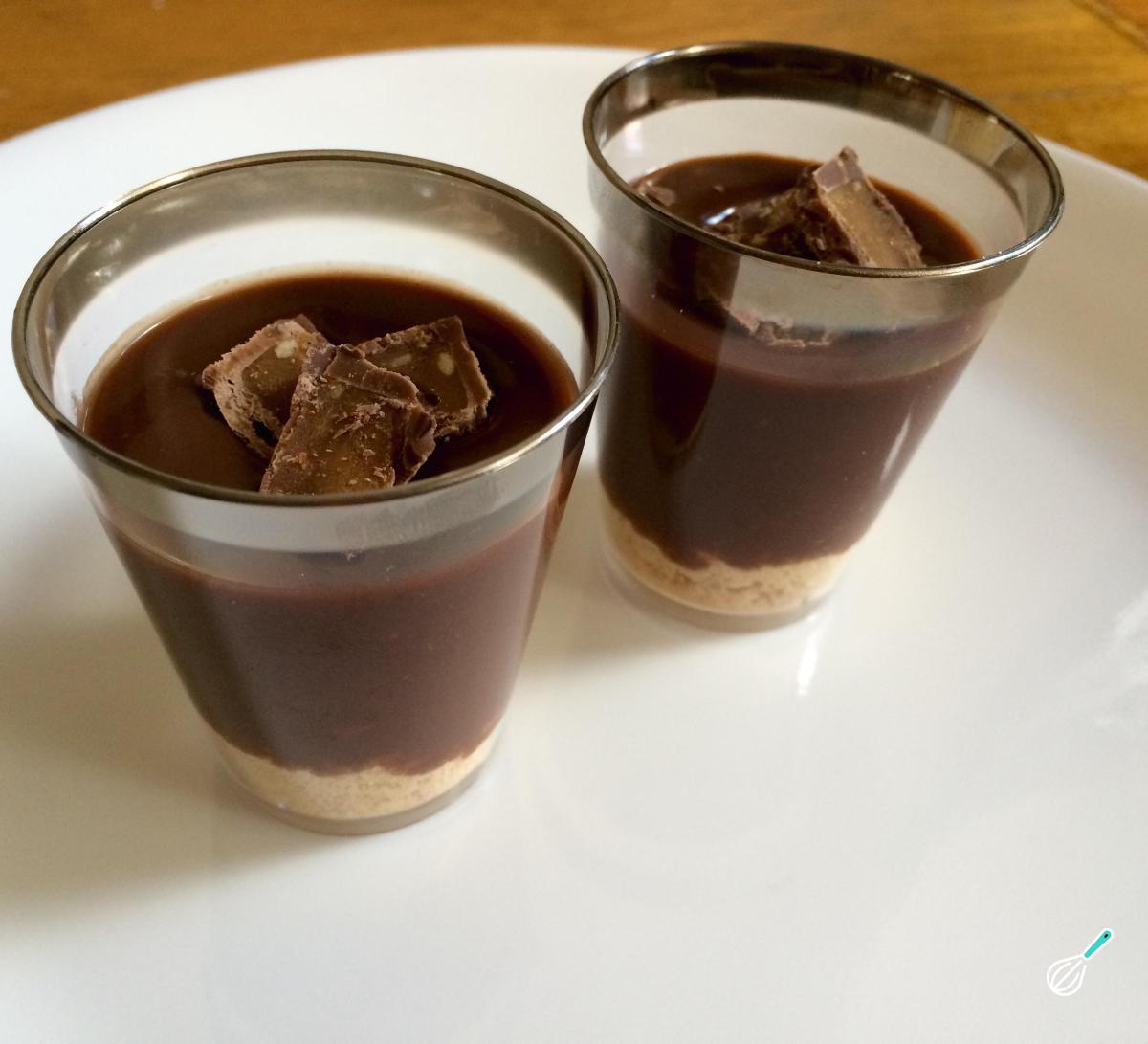 Receita de Ganache de chocolate no copinho