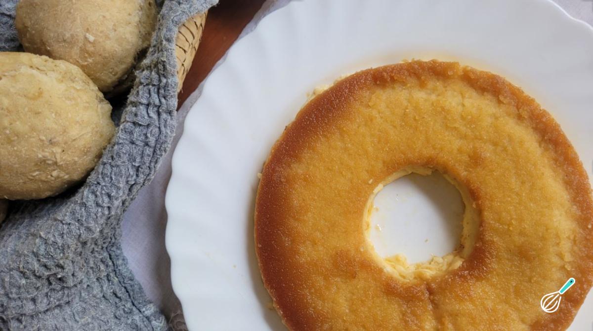 Receita de Bolo de pão de liquidificador