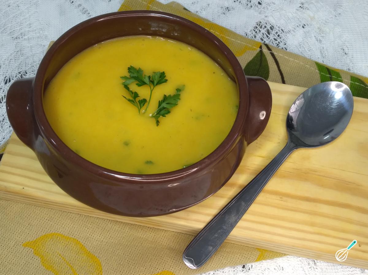 Receita de Sopa de mandioquinha