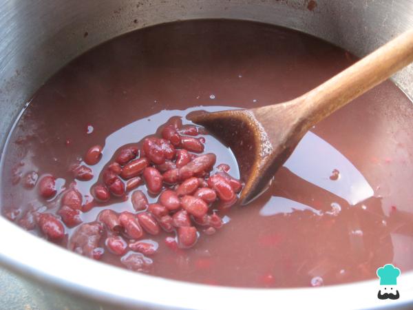 Receita de Feijão vermelho simples - Passo 1