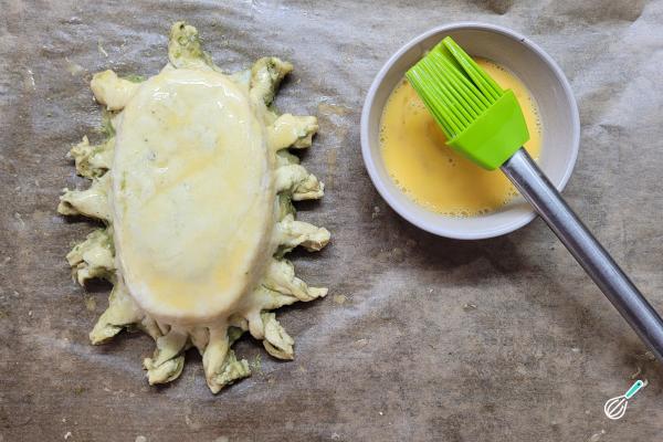 Receita de Queijo brie com massa folheada - Passo 9