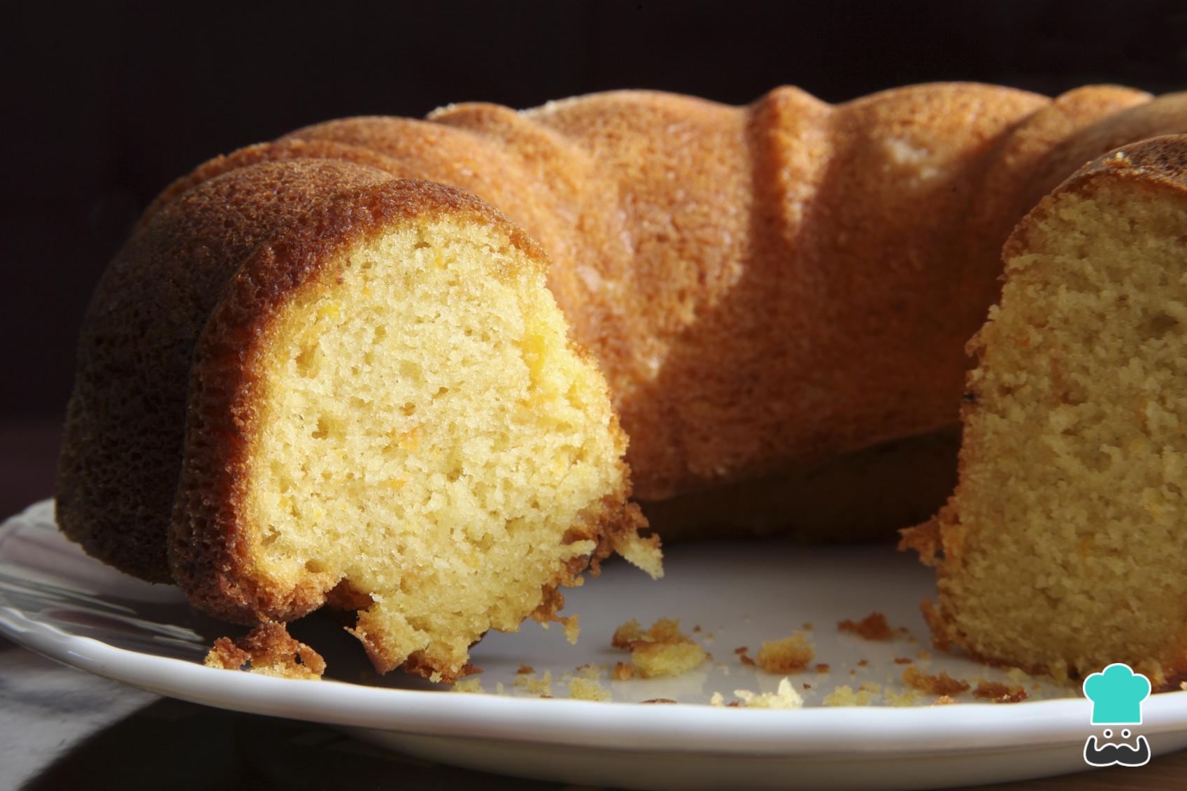 Receita de bolo de trigo para fazer em casa facilmente; fofinho e