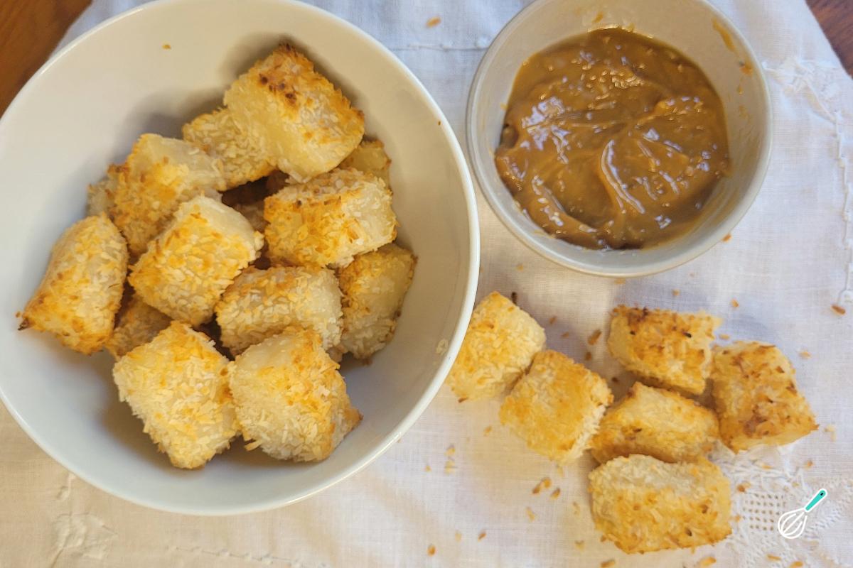 Receita de Dadinhos de tapioca doce