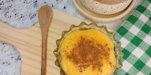 Receita de Curau sem leite