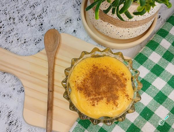 Receita de Curau sem leite