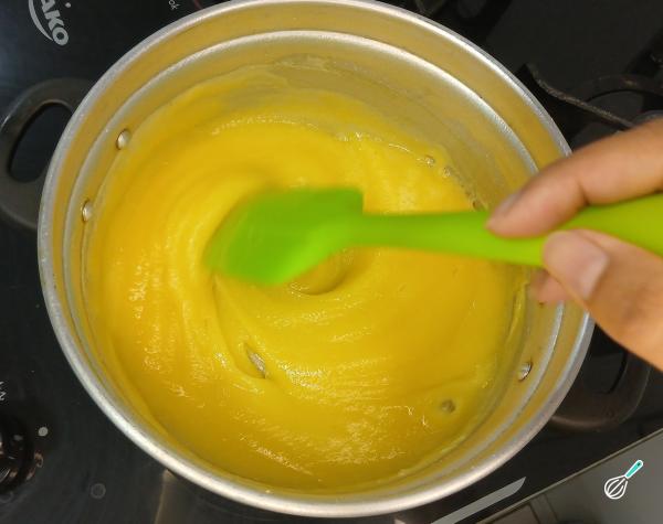 Receita de Curau sem leite - Passo 6