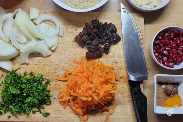 Receita de Arroz marroquino - Passo 2