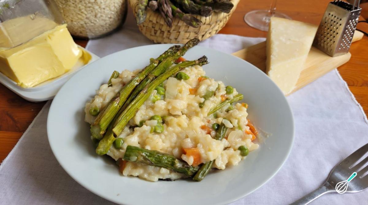 Receita de Risoto primavera