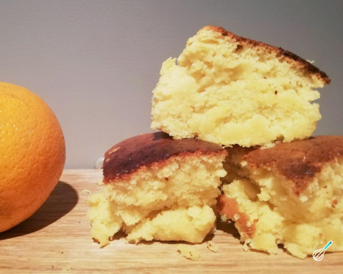Receita de Bolo de laranja sem ovo