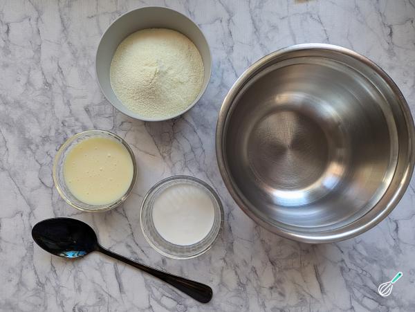 Receita de Balas de leite em pó - Passo 1
