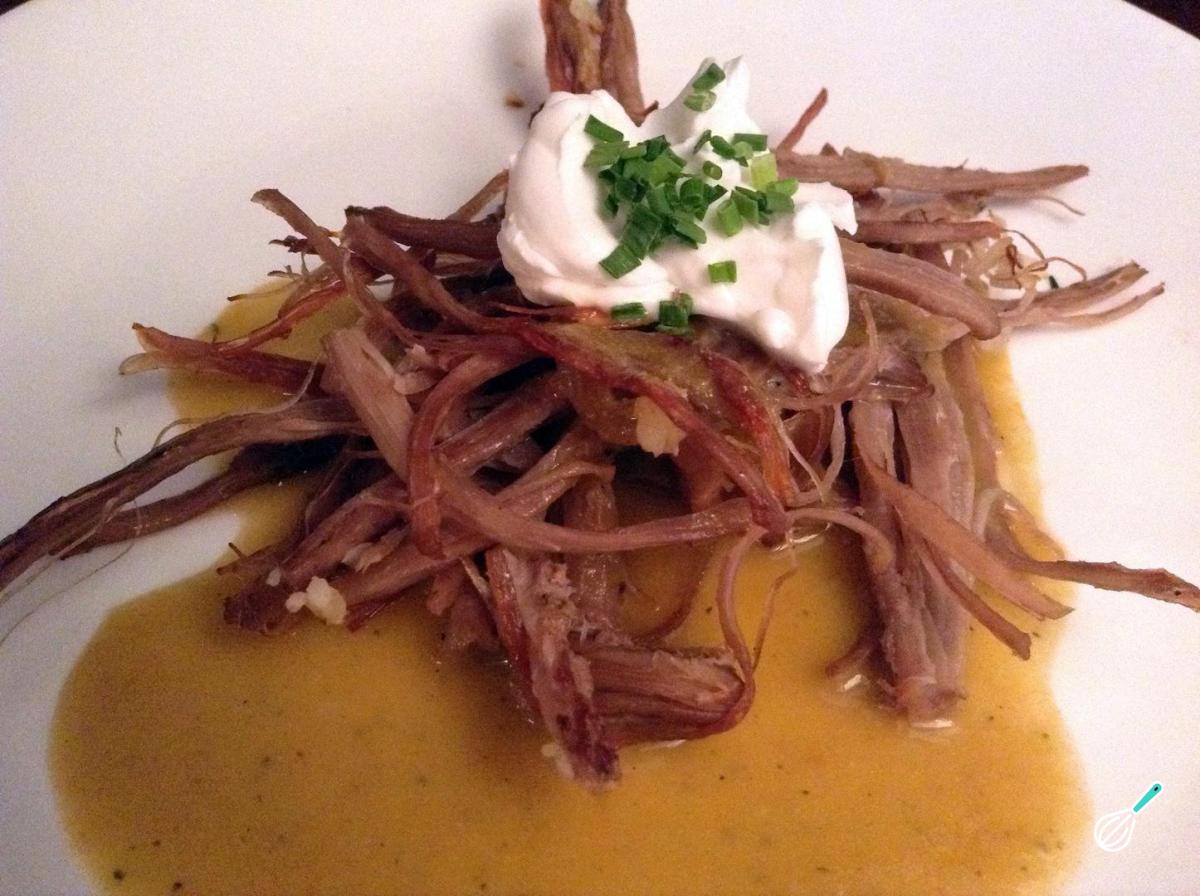 Receita de Carne desfiada com molho